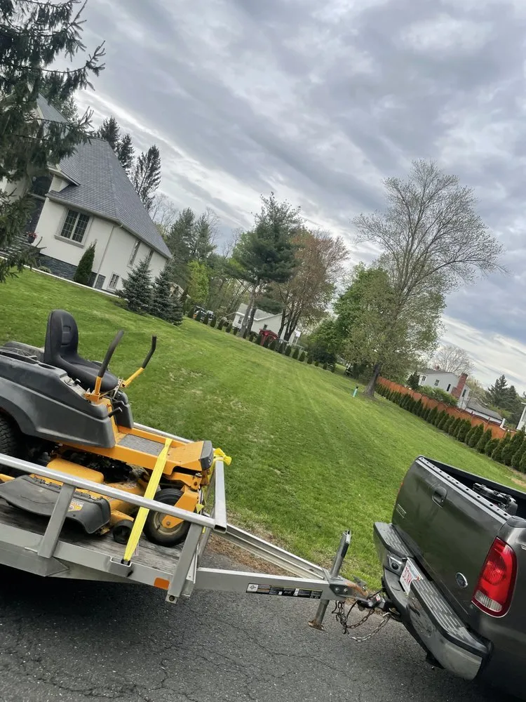 Custom yard cleanup service for homes across Huntington, MA - JS Landscape