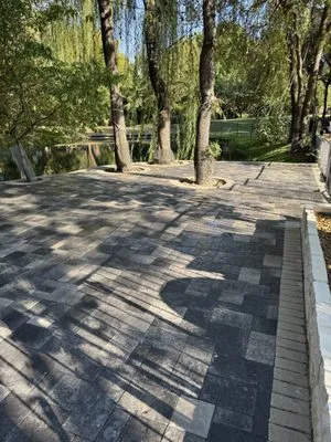 J&S Landscaping and Construction Logo