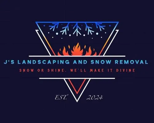 J's landscaping and snow removal Logo