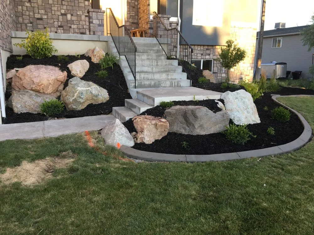 Reliable garden landscaping in Roy, UT by JS Landscaping and Sprinkler Repair