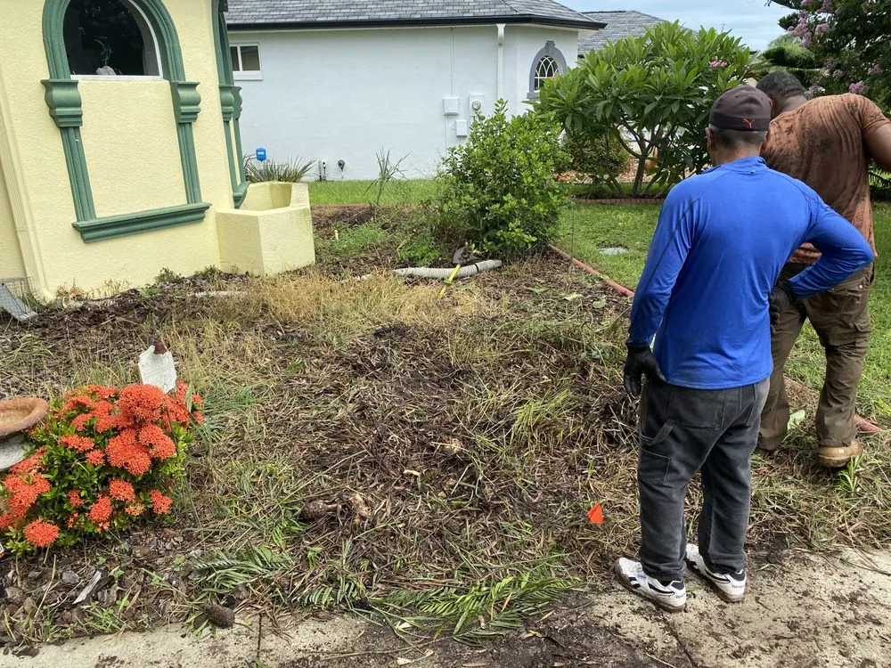 Local landscape installation in Homosassa, FL by J’s Landscaping and Tree Service