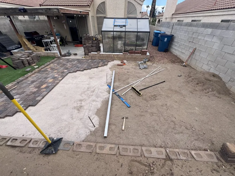 Local lawn care service with custom design in Las vegas, NV by J&S Landscaping