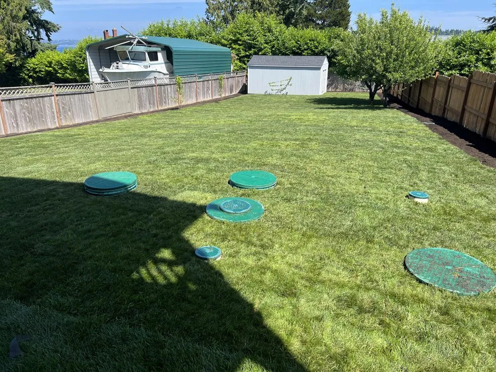 Custom garden landscaping with custom design across Poulsbo, WA - J&S Landscaping Service