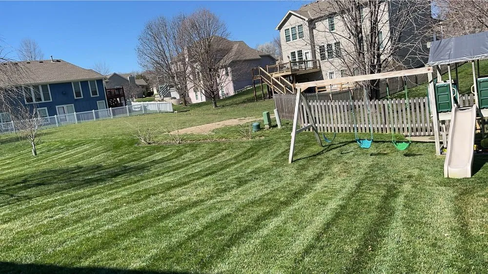 Custom yard cleanup service for beautiful yards in Liberty, MO by JS Lawn and Landscape