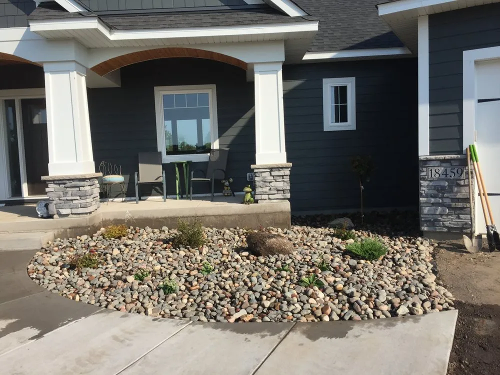 Custom landscaping services in Oak Grove, MN by J's Lawn and Landscape Service