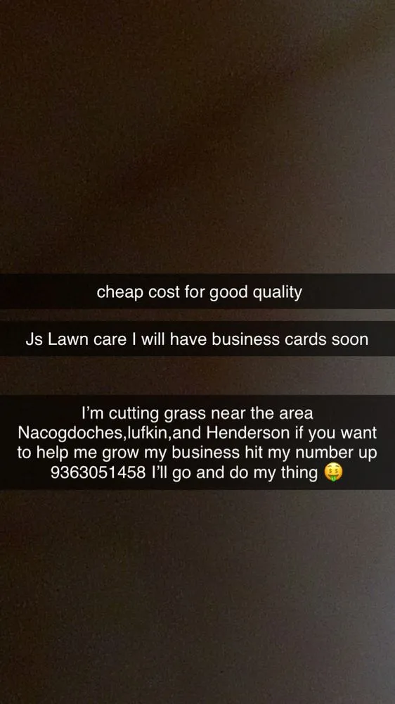 Local lawn care service in Nacogdoches, TX by JS Lawn Care
