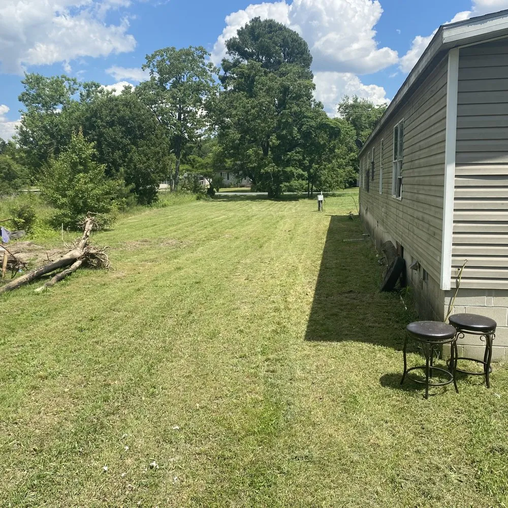 Professional landscape installation for homes in Seaford, DE by J&S Lawn Care