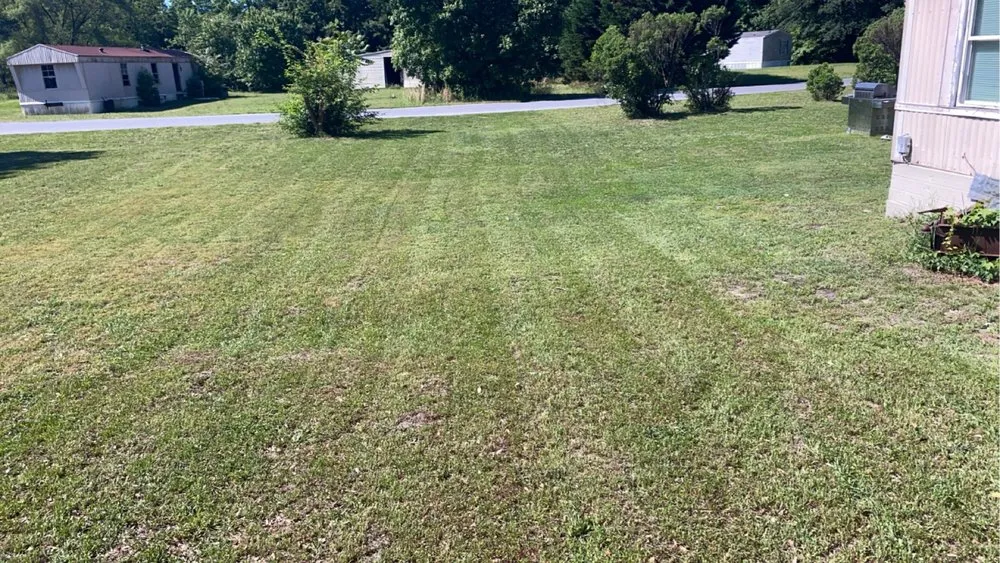 Custom garden landscaping with custom design across Seaford, DE - J&S Lawn Care