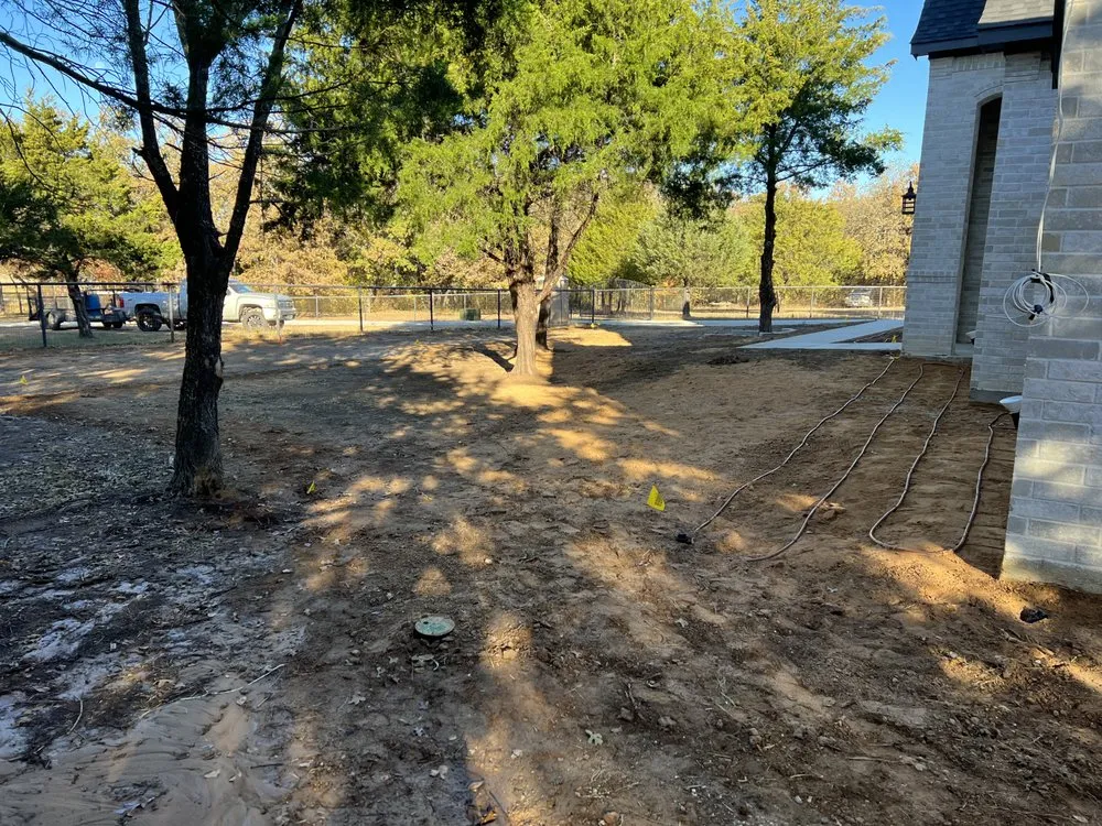 Affordable outdoor landscaping with custom design in Fort Worth, TX by J&S Lawn&Irrigation