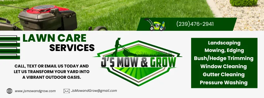 Trusted landscaping services experts serving Lehigh Acres, FL - J's Mow And Grow