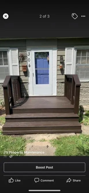 Custom lawn mowing service for residential properties in Independence, IA by J's Property Maintenance