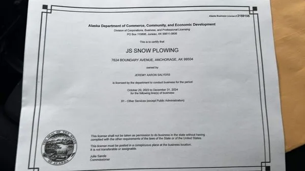 JS Snow Plowing Logo