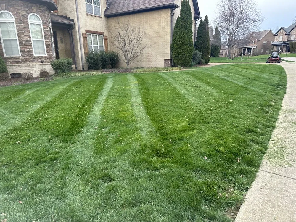 Reliable lawn mowing service for residential properties in Spring Hill, TN by J&SLLS