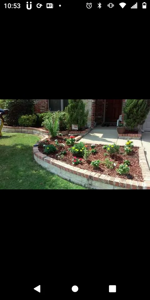 Trusted landscape installation with custom design in Frisco, TX by J.S.M. Lawn Care