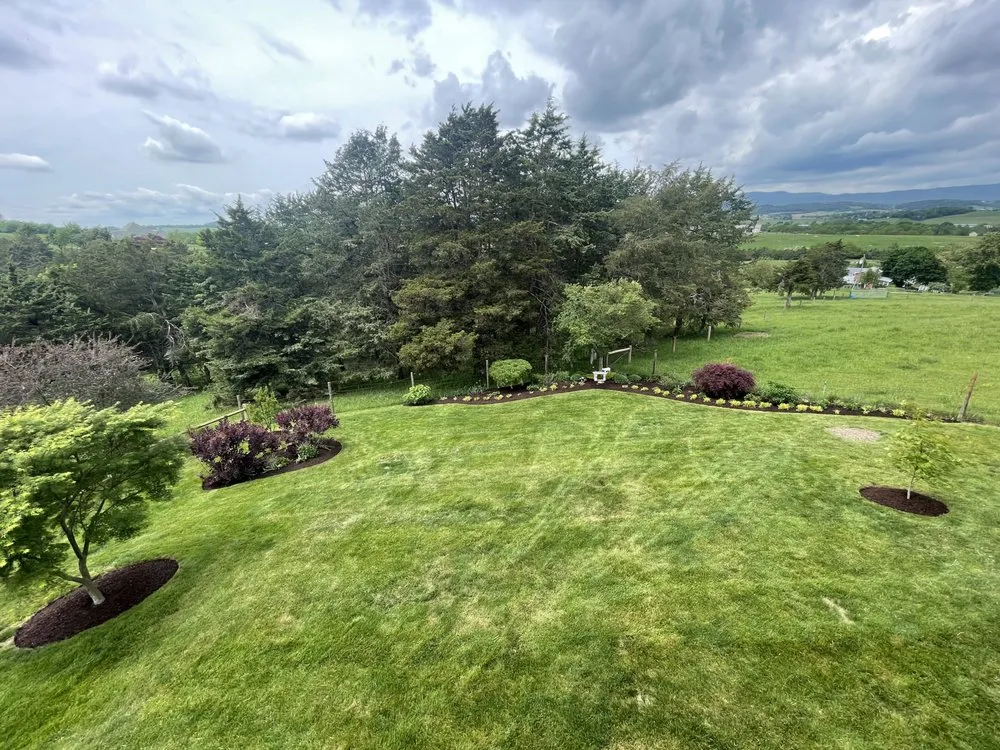 Affordable landscape installation in Harrisonburg, VA by JSP Landscaping Services