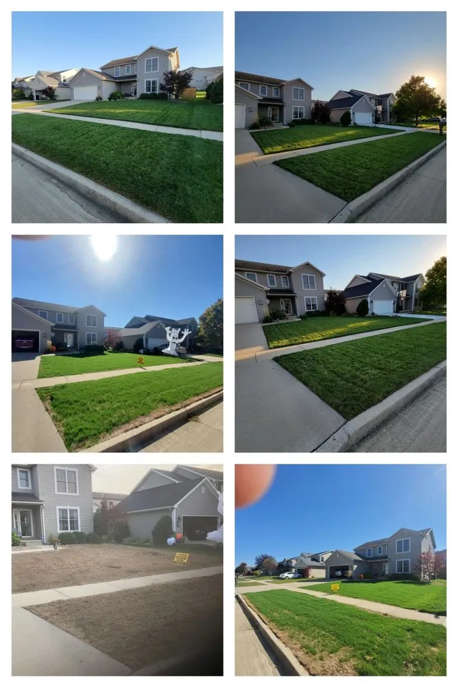 Custom garden landscaping in Normal, IL by JT & Sons Lawn Care