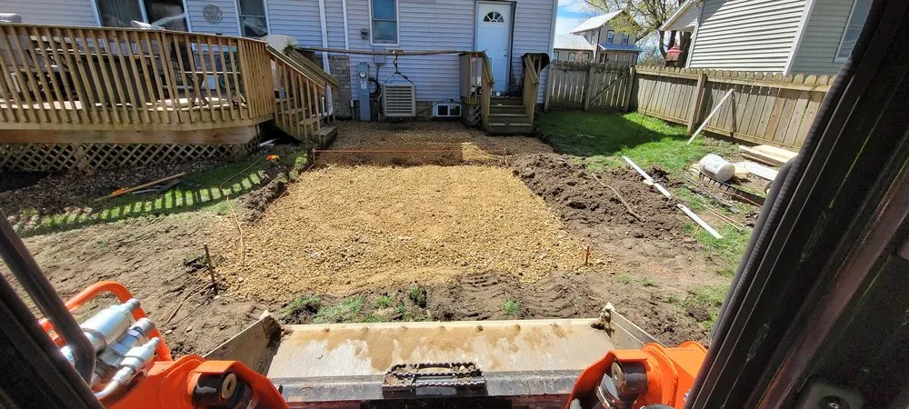 Top-rated garden landscaping with custom design in Rock Springs, WI by JT Custom Concrete and Landscaping