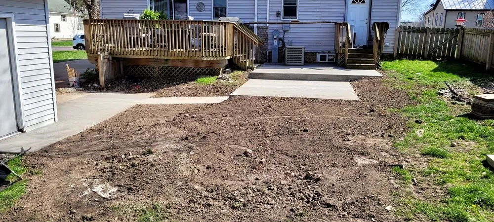 Local landscaping services in Rock Springs, WI by JT Custom Concrete and Landscaping