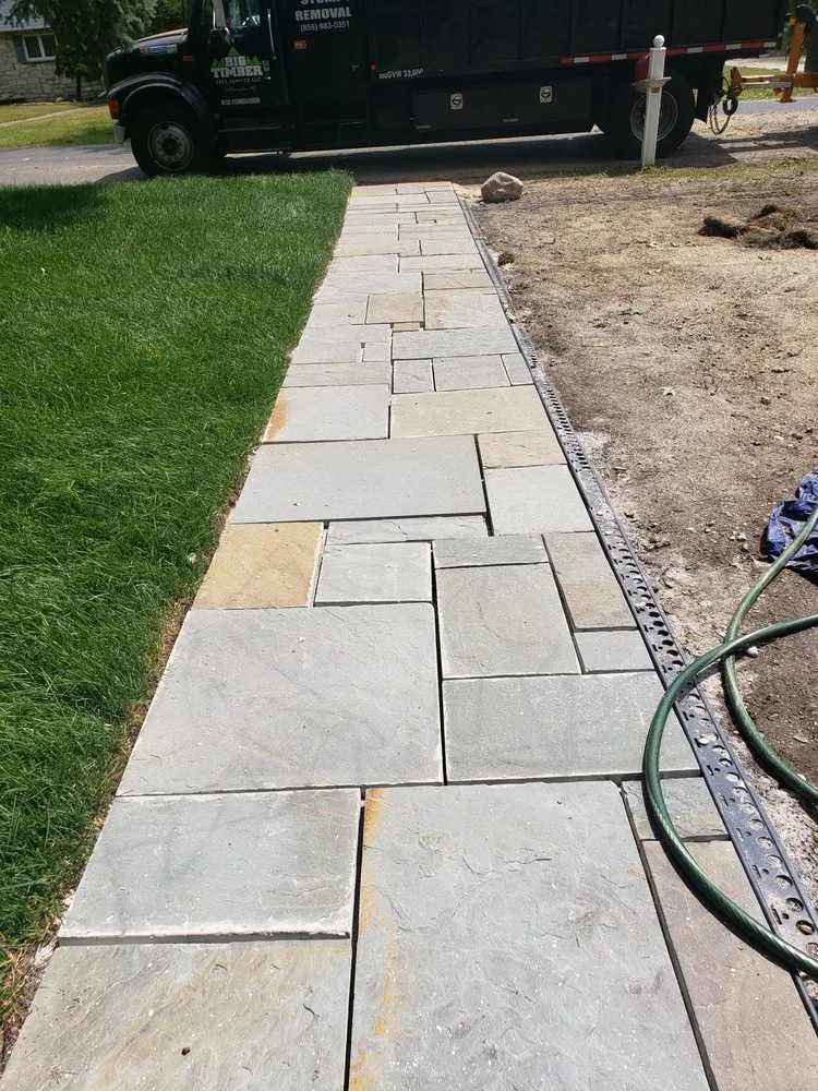 Custom garden landscaping in Williamstown, NJ by JT Landscape & Organic Lawn Care