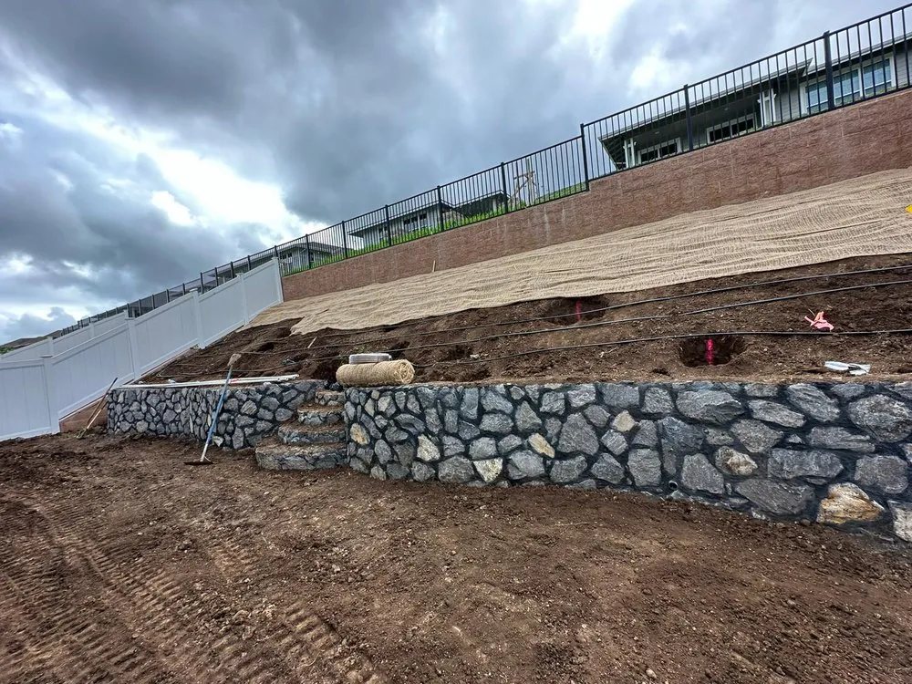 Custom landscape installation near you in Haiku, HI by JT Landscaping And Construction