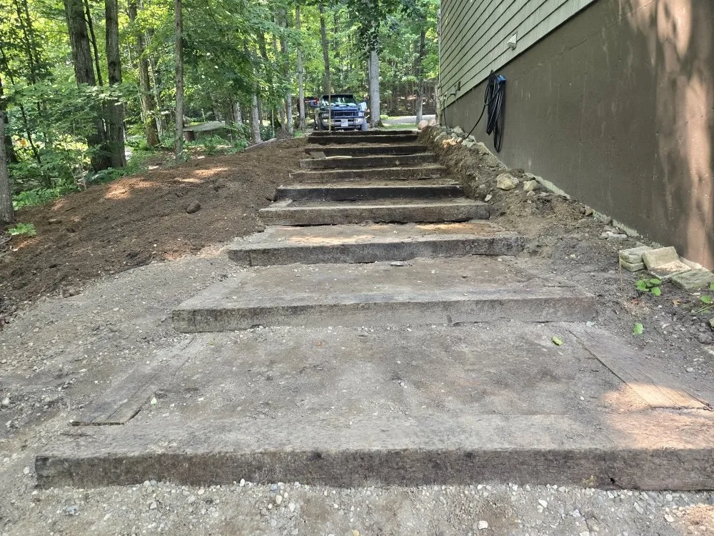 Reliable lawn mowing service for outdoor upgrades in Mancelona, MI by J&T Landscaping and Snow Removal