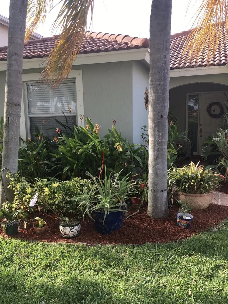 Affordable yard maintenance in Lake Worth, FL by JT Mulch & Weed