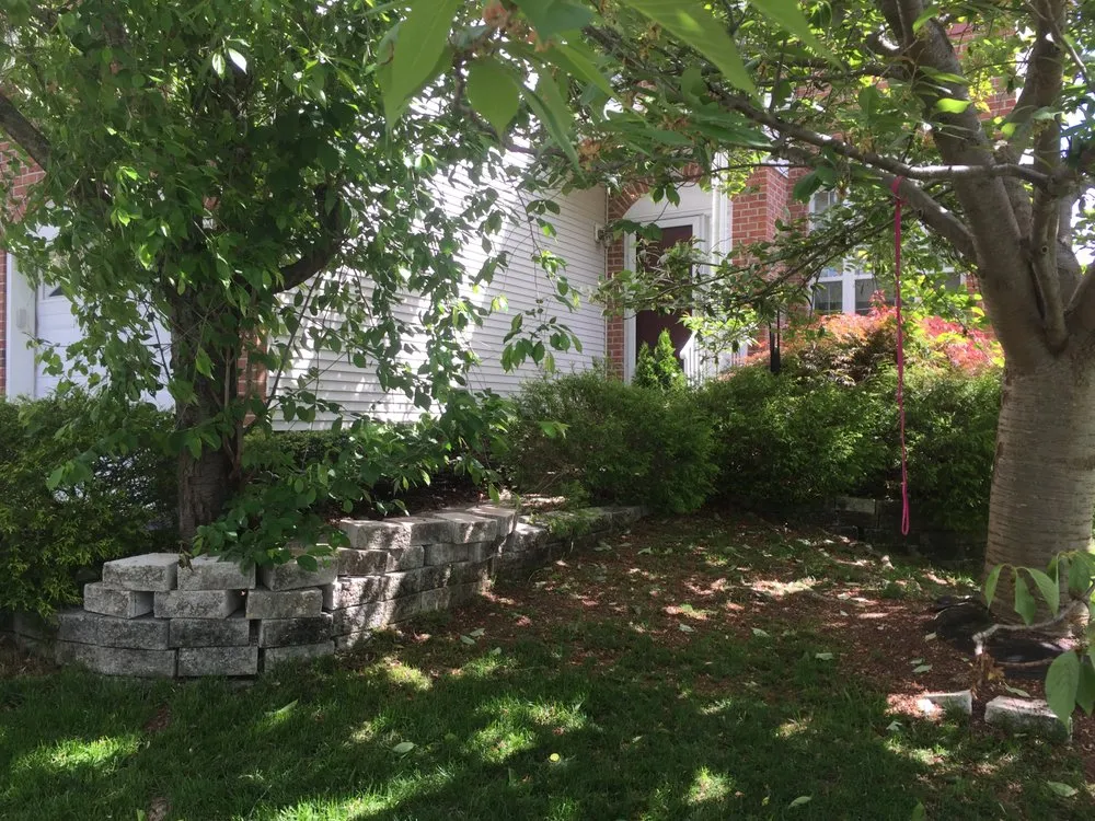 Expert garden landscaping with custom design in Millstone Township, NJ by JT Plowing & Landscaping