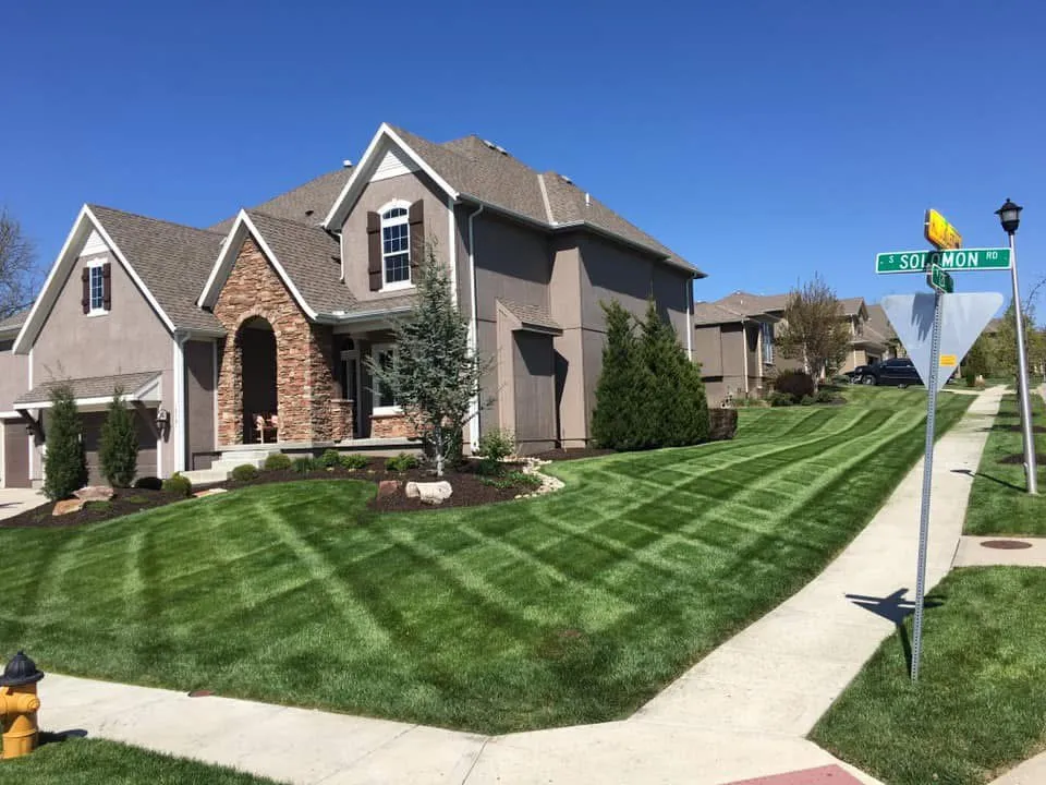 Trusted lawn mowing service with custom design across Kansas City, KS - JT Quality Lawn