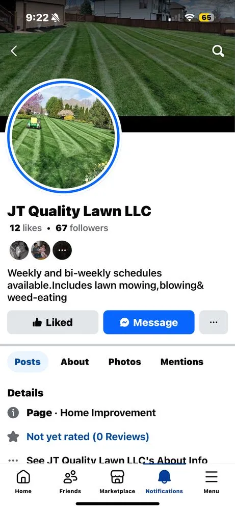 Affordable lawn care service for homes in Kansas City, KS by JT Quality Lawn