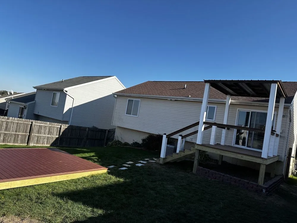 Professional garden landscaping in Cedar Creek, NE by JT Remodeling