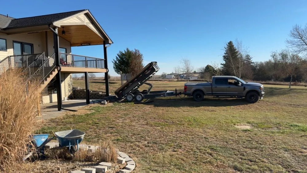 Professional outdoor landscaping in Cedar Creek, NE by JT Remodeling