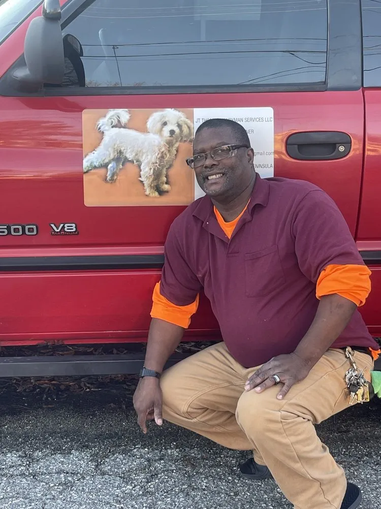 Affordable yard cleanup service with custom design in Hampton, VA by JT Thomas Handyman Service