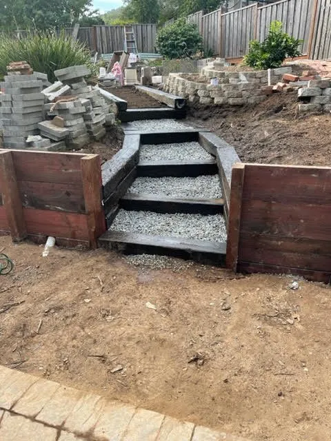 Custom garden landscaping in Felton, CA - JTA Hometown Repair