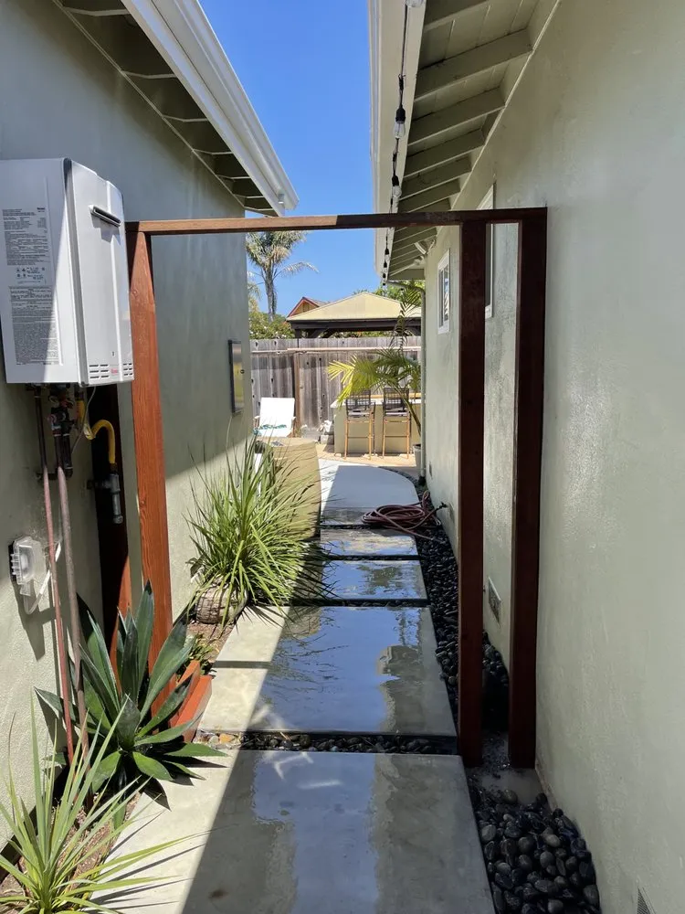 Custom landscape installation for residential properties in Felton, CA by JTA Hometown Repair