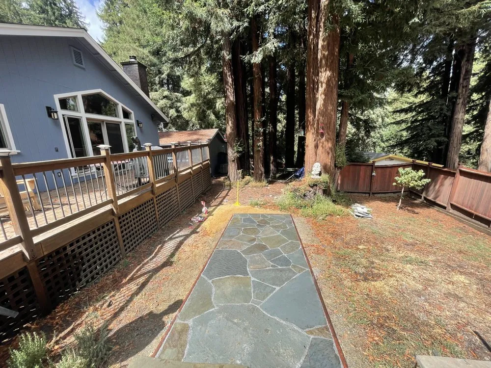 Affordable landscape installation with custom design across Felton, CA - JTA Hometown Repair