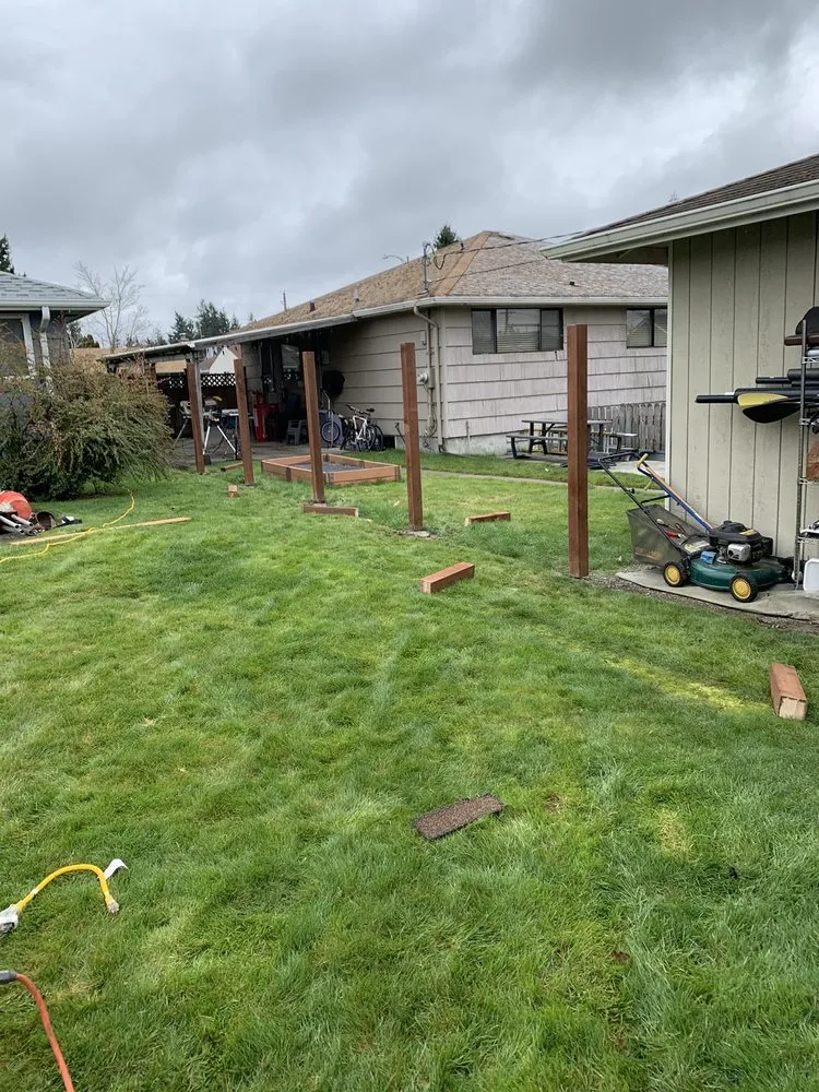 Local yard cleanup service for beautiful yards in Auburn, WA by JTC Landscaping and Fencing