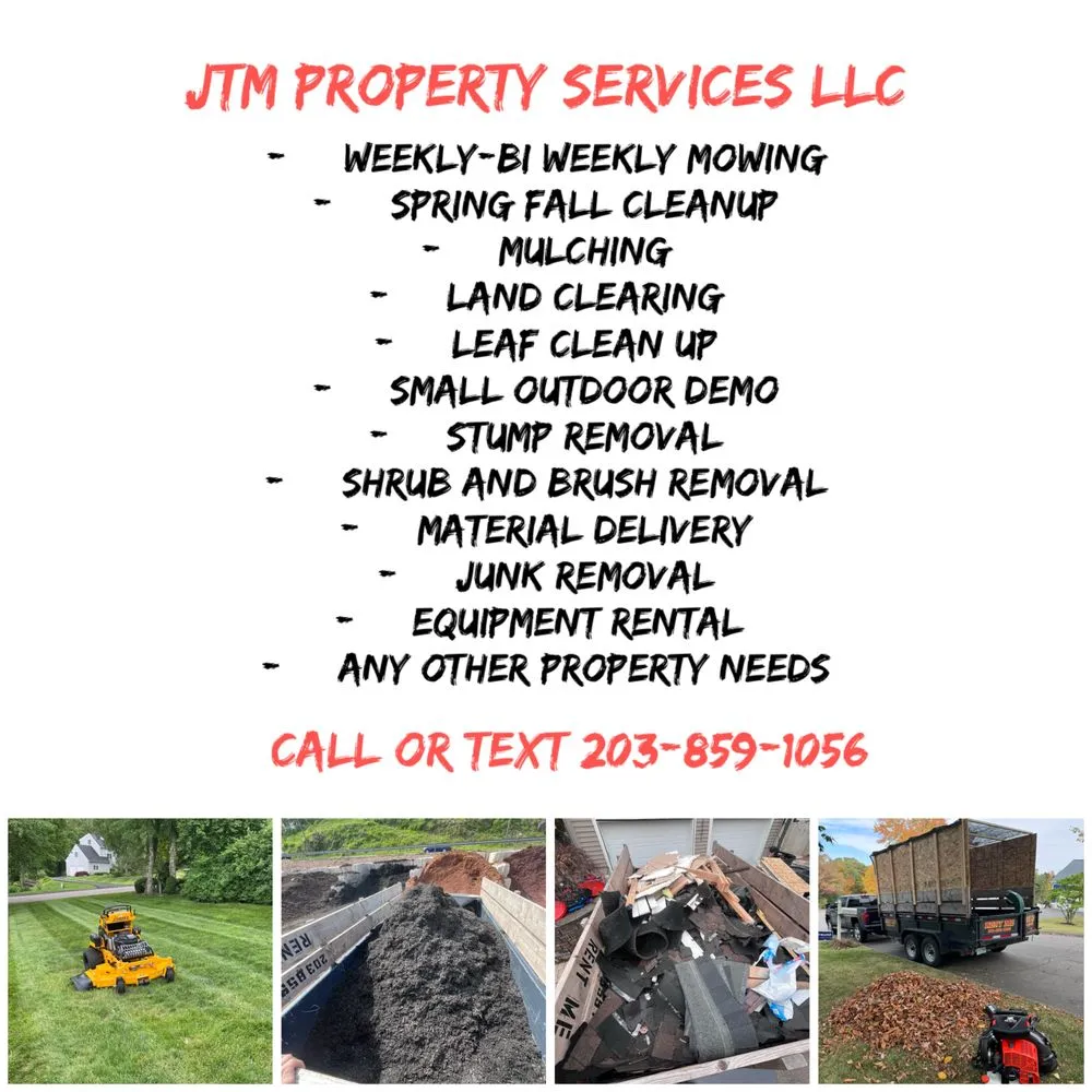 Expert yard cleanup service near you across North Branford, CT - JTM Property Services