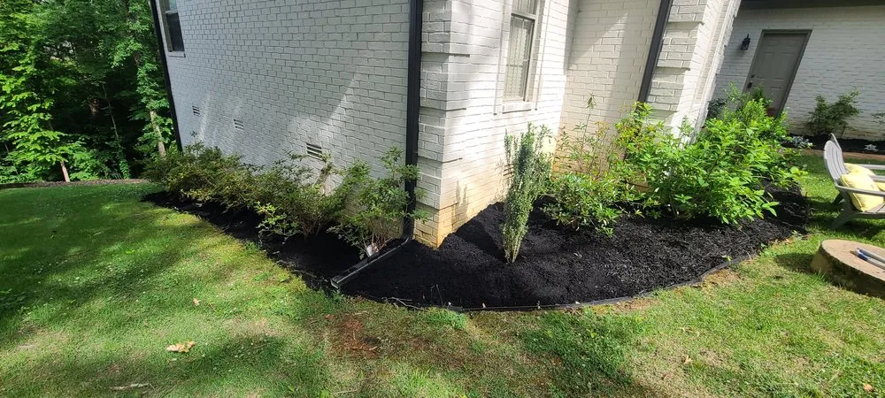 Custom landscape installation in counce, TN by JT's Home Maintainance