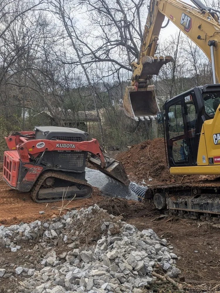 Custom landscape installation for outdoor upgrades in Friendsville, TN by JT’s Land Service