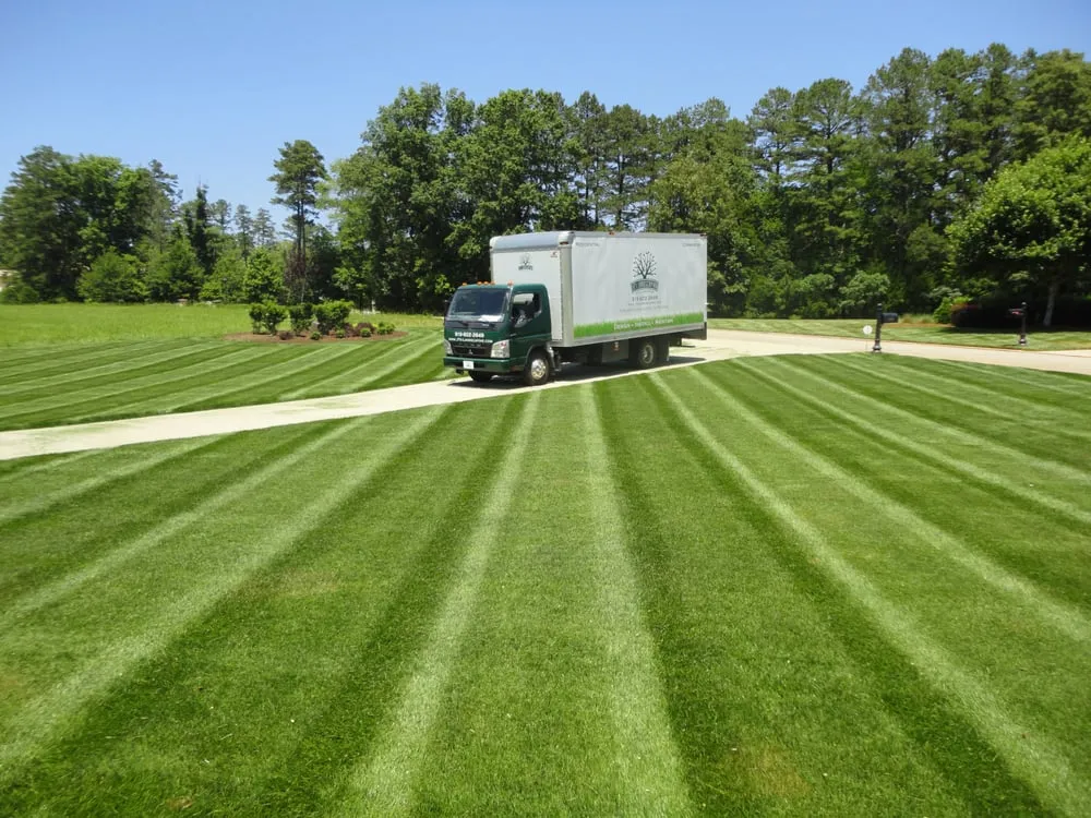 Custom landscape installation in Wake Forest, NC - JT's Landscaping and Lawncare