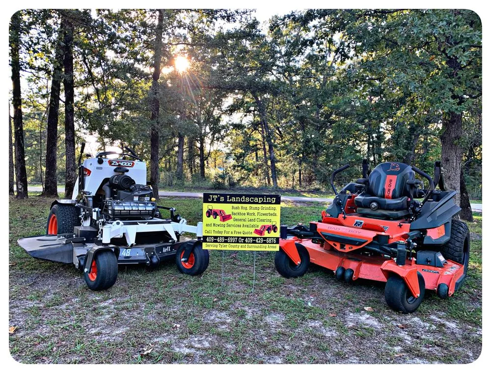 Expert yard maintenance in Colmesneil, TX by JT’s Landscaping