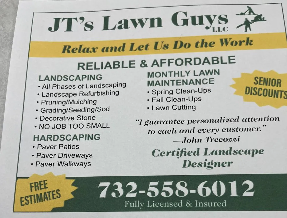 Affordable garden landscaping in Green Brook, NJ - JT's Lawn Guys