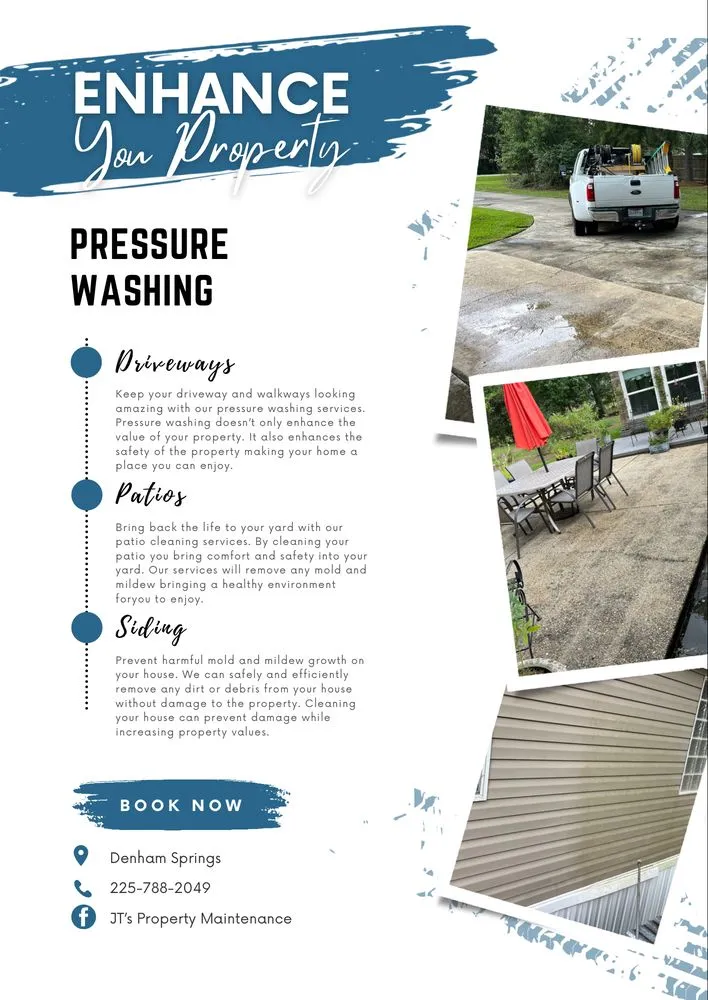 Expert landscape installation near you in Denham Springs, LA by JT's Property Maintenance