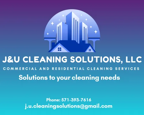 J&U Cleaning Solutions Logo