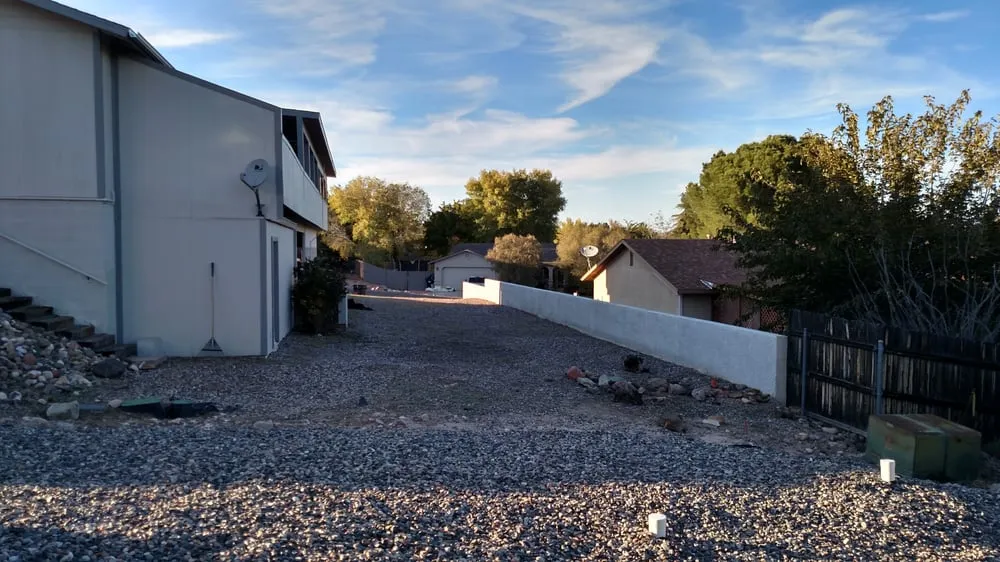 Custom yard cleanup service for homes in Cottonwood, AZ by Juan Ayala Landscaping