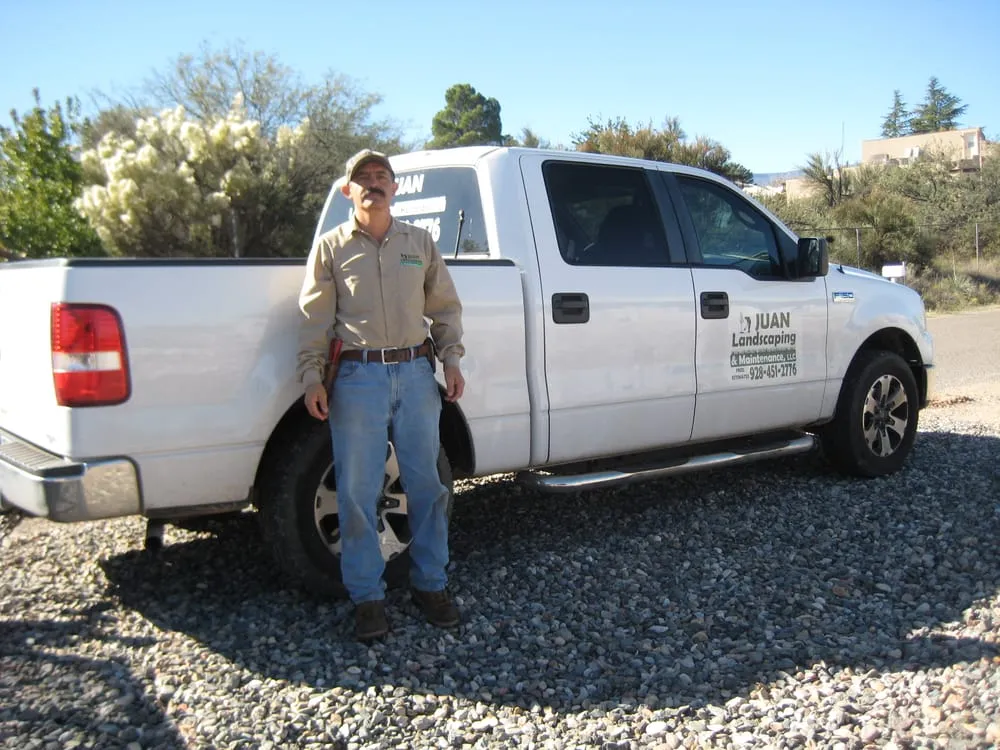 Custom garden landscaping in Cottonwood, AZ by Juan Ayala Landscaping