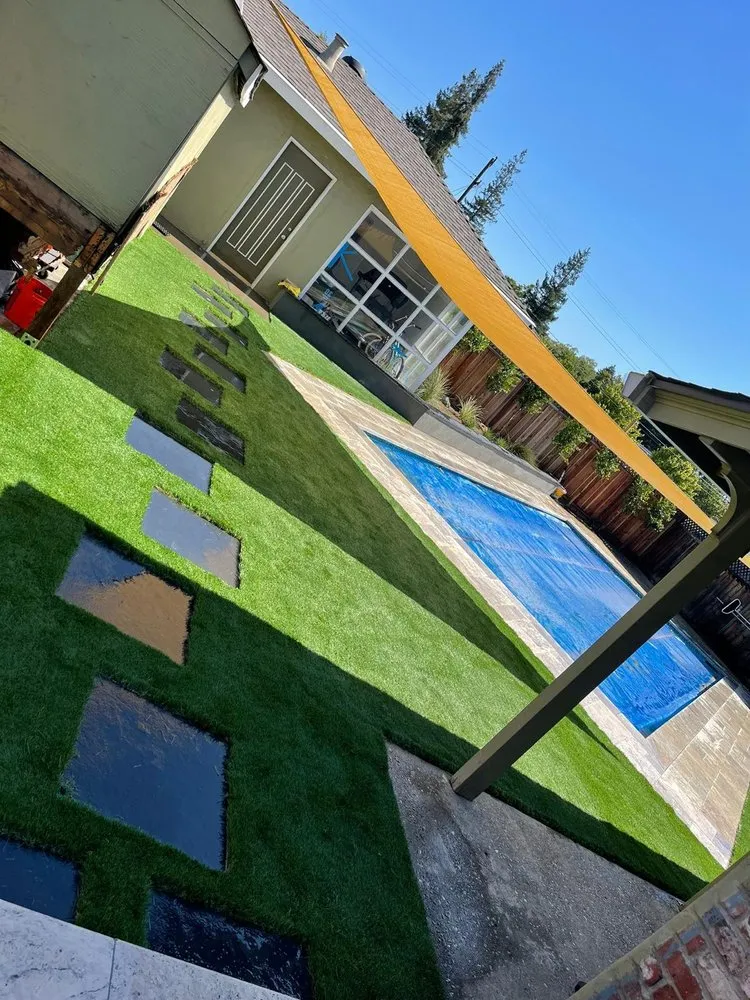 Custom outdoor landscaping for outdoor upgrades in Campbell, CA by Juan Hernandez and New View Landscaping