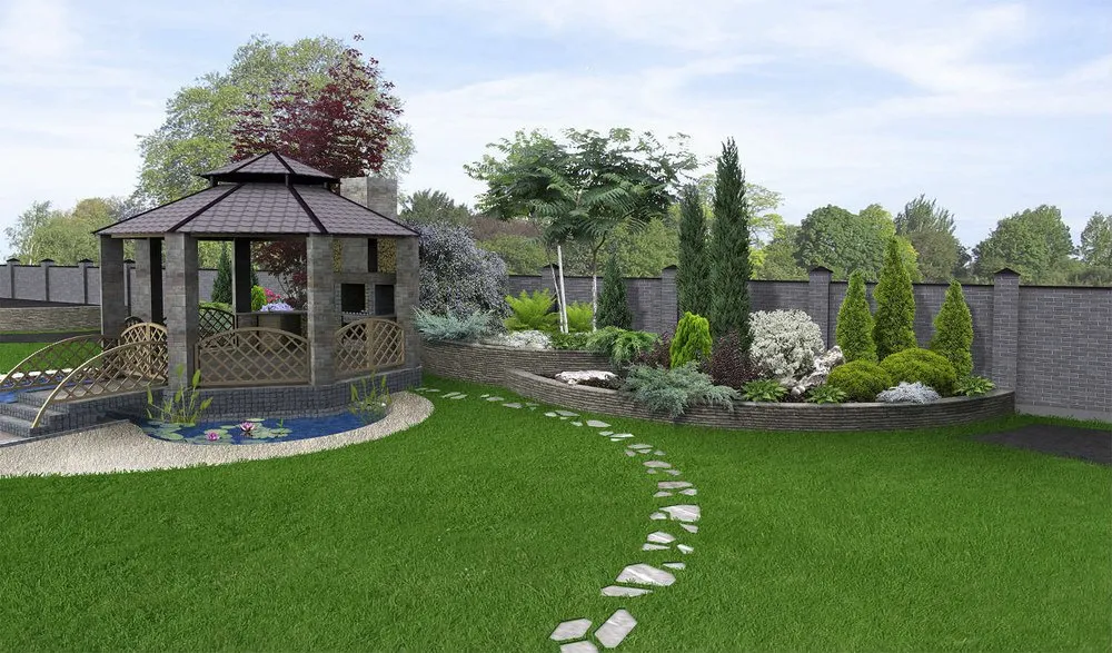 Affordable outdoor landscaping for homes in Bridgewater, NJ by Juan Landscaping & Construction