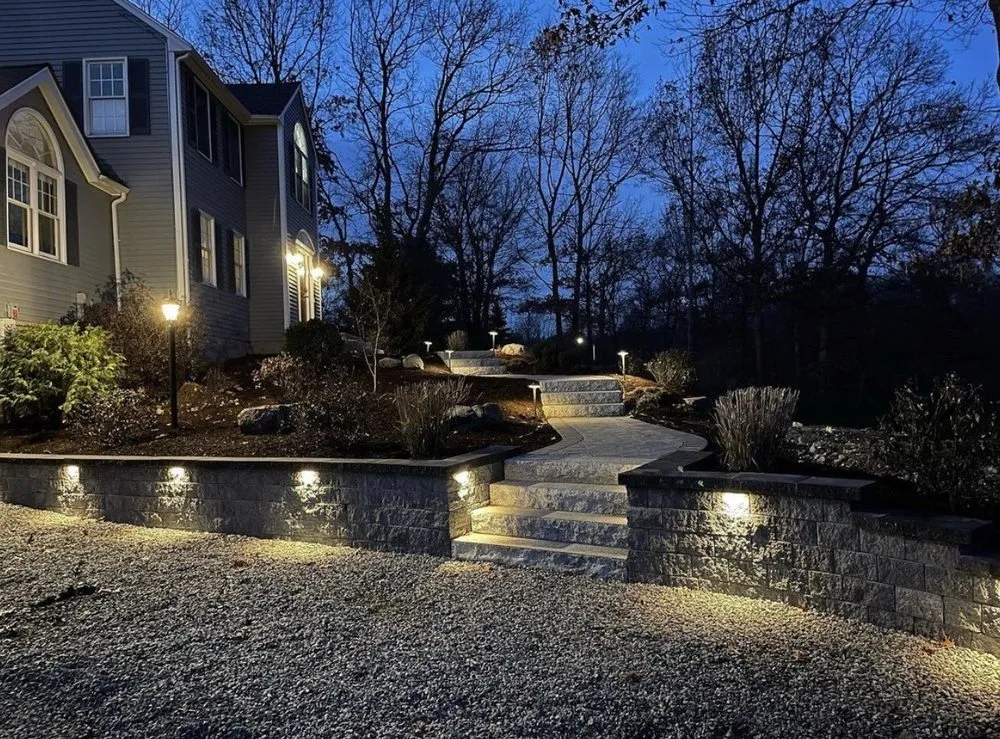 Custom residential landscaping in Bridgewater, NJ by Juan Landscaping & Construction