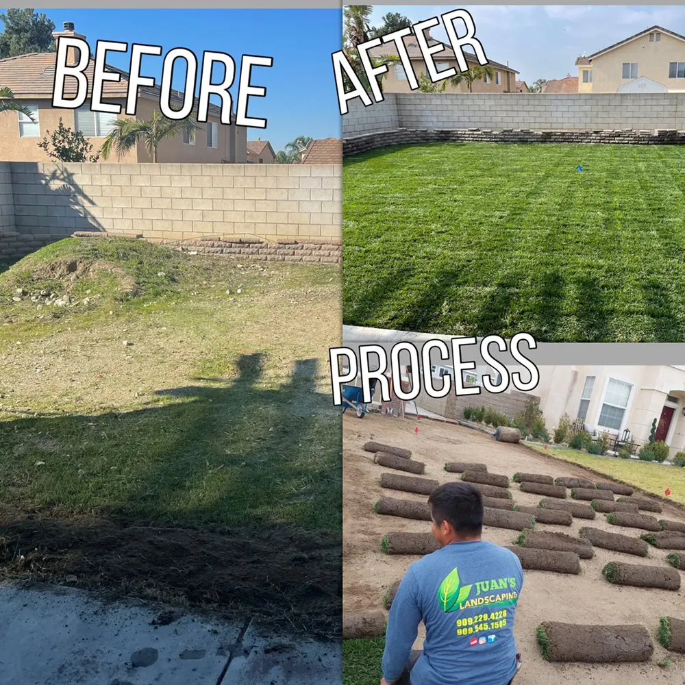 Custom garden landscaping in Ontario, CA - Juan Landscaping